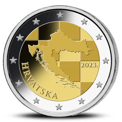 Ontwerp Kroatische € 2,-